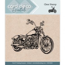 Card Deco Essentials - Clear Stamps – Motorbike