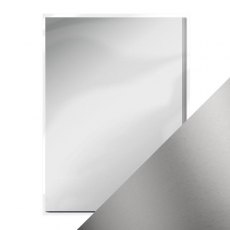 Tonic Studios Mirror Card pack - Metallic Satin Silver/Gold