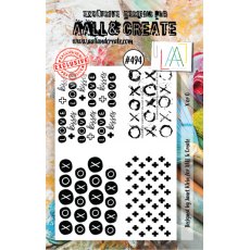 Aall & Create A7 Stamp #494 - X or O