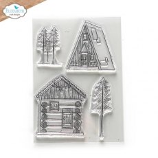 Elizabeth Crafts Designs - Cabin Love Stamp set