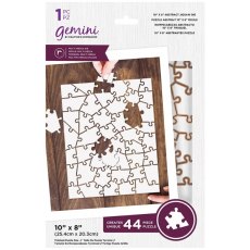 Gemini Multimedia Die - Abstract Jigsaw 10x8" (44 Piece)