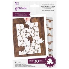 Gemini Multimedia Die - Abstract Jigsaw 5x7" (30 Piece)