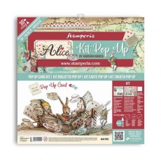 Stamperia Pop up kit - Alice tea party SBPOP01