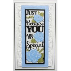 Creative Expressions Sue Wilson Slimline You Are So Special Craft Die