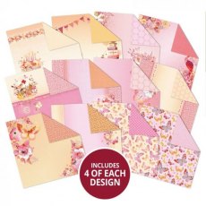 Hunkydory Butterfly Blush 8" x 8" Paper Pad