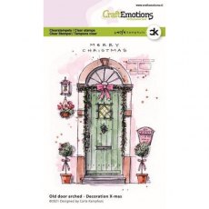 CraftEmotions clearstamps A6 - Old Door Arched