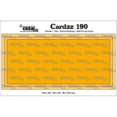 Crealies Cardzz no 190 Slimline J CLCZ190