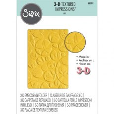 Sizzix 3D Textured Embossing Folder – Swiss Cheese 665111