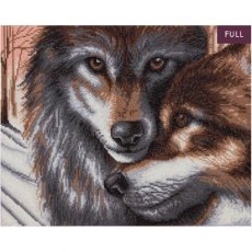 Craft Buddy “Wolves: A Winter's Tale” 40x50cm Crystal Art Kit CAK-A154L