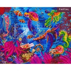 Craft Buddy “Sea Life” 40x50cm Crystal Art Kit CAK-A159L
