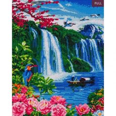 Craft Buddy “Wonderfall Waterfall” 40x50cm Crystal Art Kit CAK-A150L
