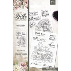 Belle Countryside - Clear Acrylic Stamp Set - Country Home
