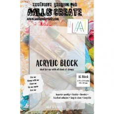 Aall & Create - A5 Acrylic Block