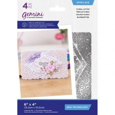 Gemini - Metal Die - Intri'Lace - Floral Lattice
