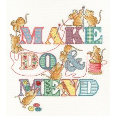 Bothy Threads Make Do And Mend Counted Cross Stitch Kit XMS33