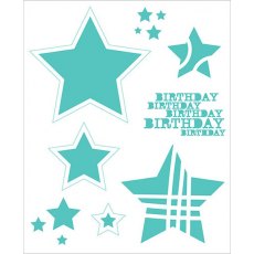 Julie Hickey Designs - You're a Star! Stencil & Mask Set Designed by Hazel Eaton DS-HA-1004