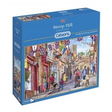 Gibsons Steep Hill 1000 Piece jigsaw Puzzle New G6229