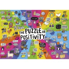 Gibsons Puzzle Of Positivity 1000 Piece jigsaw Puzzle New G6608