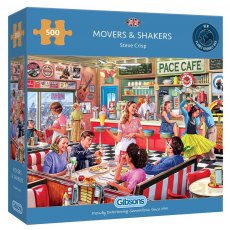 Gibsons Movers & Shakers 500 Piece Jigsaw Puzzle G3117