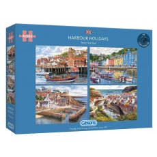 Gibsons Harbour Holidays 4 X 500 Piece Jigsaw Puzzle G5052