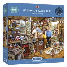 Gibsons Grandads Workshop 1000 Piece jigsaw Puzzle New G6061