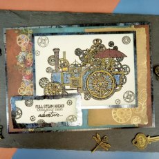 Hunkydory For the Love of Stamps - The Age of Steam