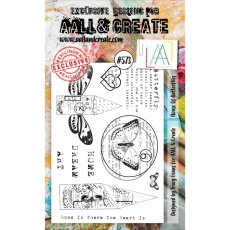 Aall & Create A6 Stamp #573 - House of Butterflies