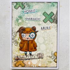 Aall & Create A7 Stamp #584 - Aries