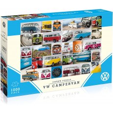 Gibsons VW Campervan Montage 1000 Piece jigsaw Puzzle New G7093