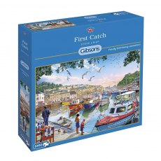 Gibsons First Catch 1000 Piece jigsaw Puzzle New G6232