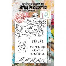 Aall & Create A7 Stamp #589 - Pisces