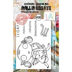 Aall & Create A7 Stamp # 590 - Scorpio