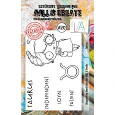 Aall & Create A7 Stamp # 592 - Taurus