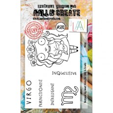 Aall & Create A7 Stamp # 593 - Virgo