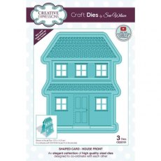 Creative Expressions Sue Wilson Shaped Cards House Front Craft Die