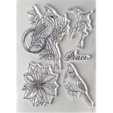 Elizabeth Craft Designs - Peace Stamp CS237