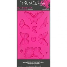 Pink Ink Designs Silicone Mould Butterflies