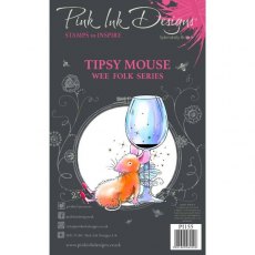 Pink Ink Designs Tipsy Mouse Stamp