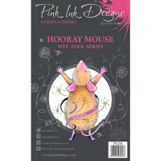 Pink Ink Designs Hooray Mouse Stamp