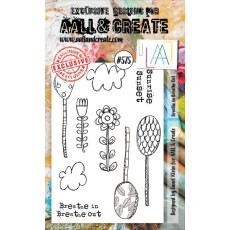 Aall & Create A6 Stamp #575 - Breathe In Breathe Out