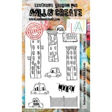 Aall & Create A6 Stamp #576 - City Living