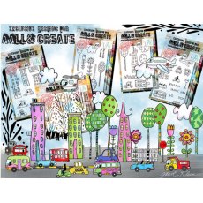 Aall & Create A6 Stamp #576 - City Living