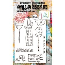 Aall & Create A6 Stamp #577 - On Cloud Nine