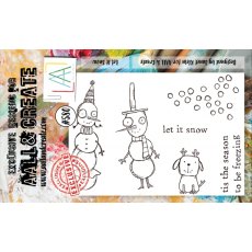 Aall & Create A6 Stamp #580 - Let It Snow