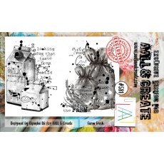 Aall & Create A6 Stamp #581 - Farm Fresh