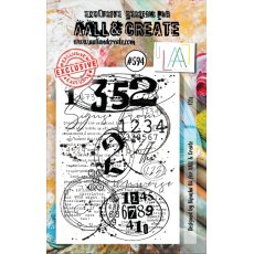 Aall & Create A7 Stamp #594 - 123s