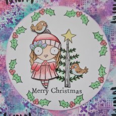 Aall & Create A7 Stamp #608 - Miss Merry
