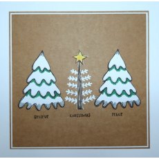 Aall & Create A7 Stamp #609 - Oh Christmas Tree