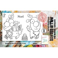 Aall & Create A7 Stamp #611 - Reindeer