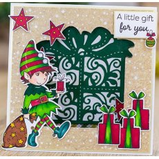 Die'sire Create a Card Cut In Collection - Christmas Gift Die